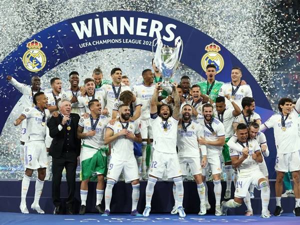 Real Madrid là một trong các câu lạc bộ vô địch C1 nhiều nhất trong lịch sử