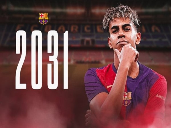 Tin Barca: Lamine Yamal gia hạn với Barcelona đến năm 2031