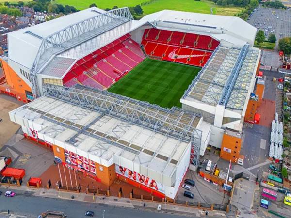 Khám phá thiết kế sân vận động Anfield: Sân nhà Liverpool