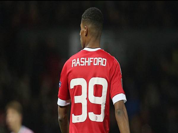 Danh sách số áo Rashford tại Manchester United